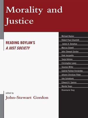 cover image of Morality and Justice